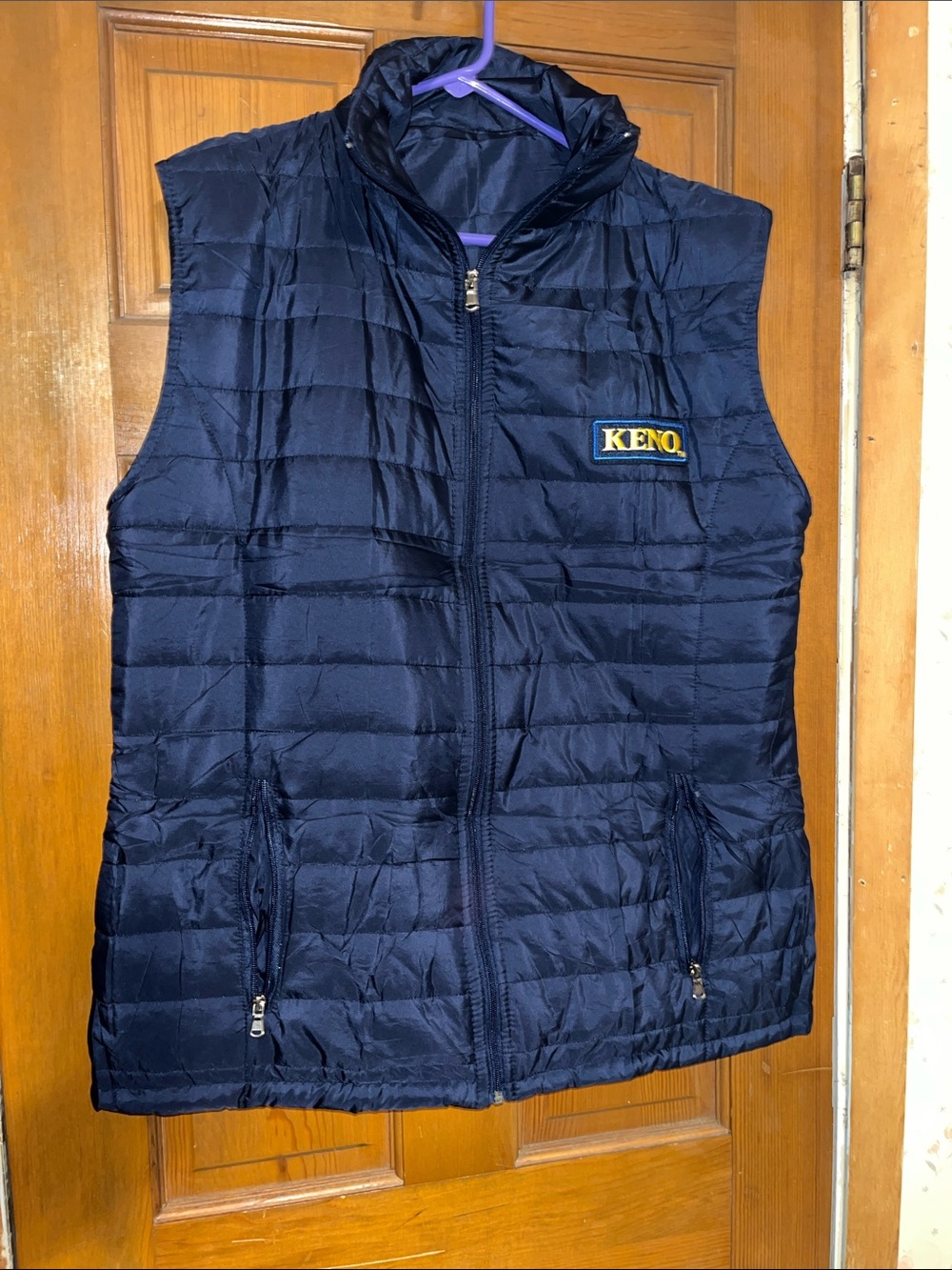 Unisex keno Navy Quilted Puffer Vest